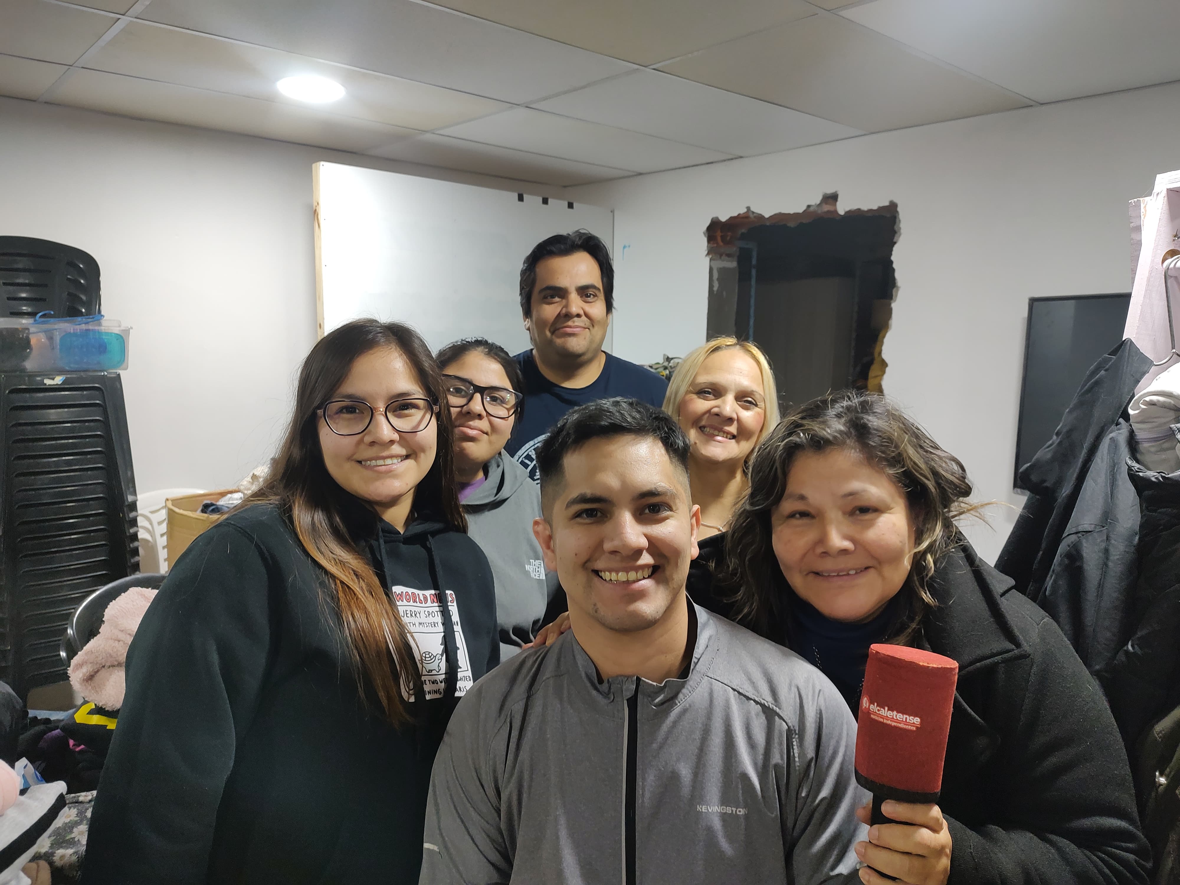 La agrupación Protagonistas impulsa una colecta solidaria y proyecta talleres con salida laboral