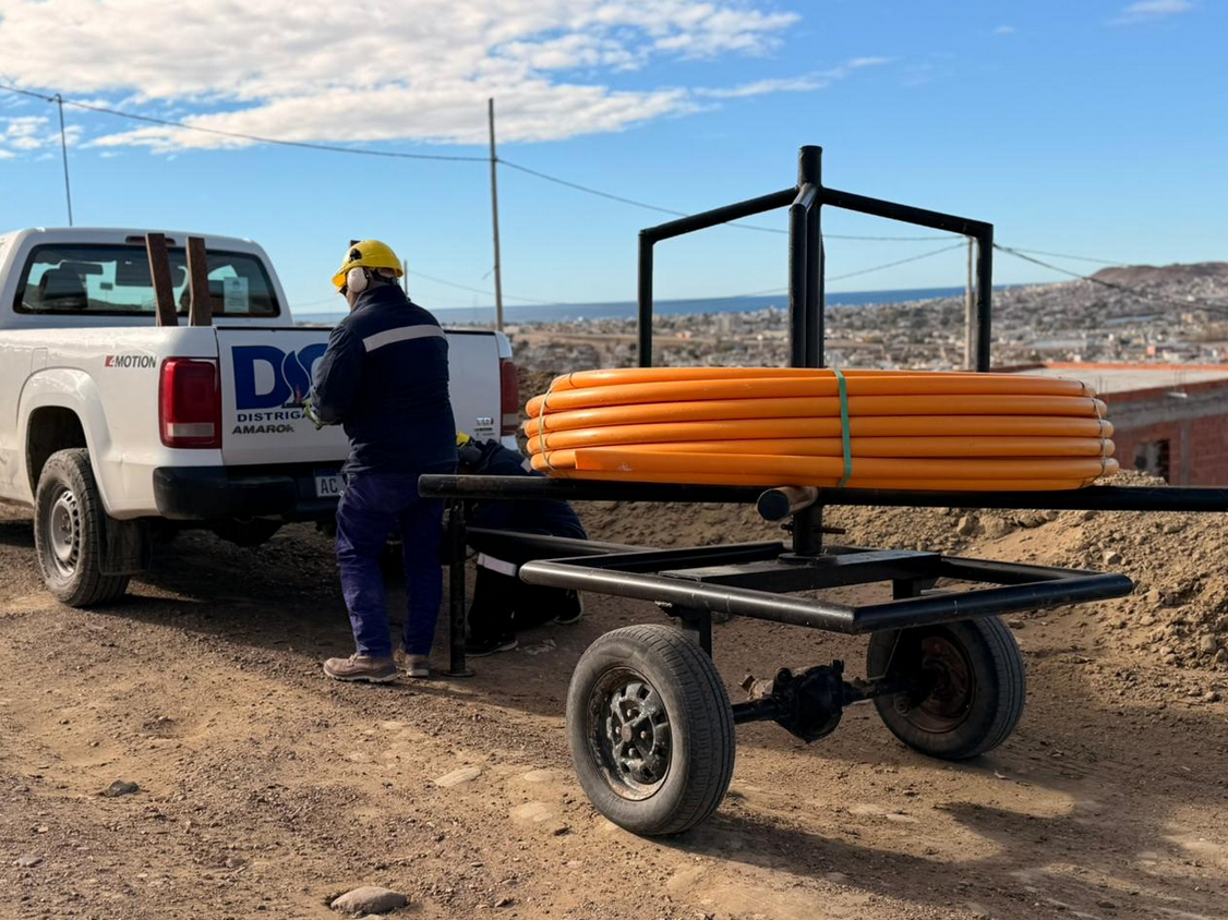  Distrigas inició obras de extensión de red de gas en zona norte