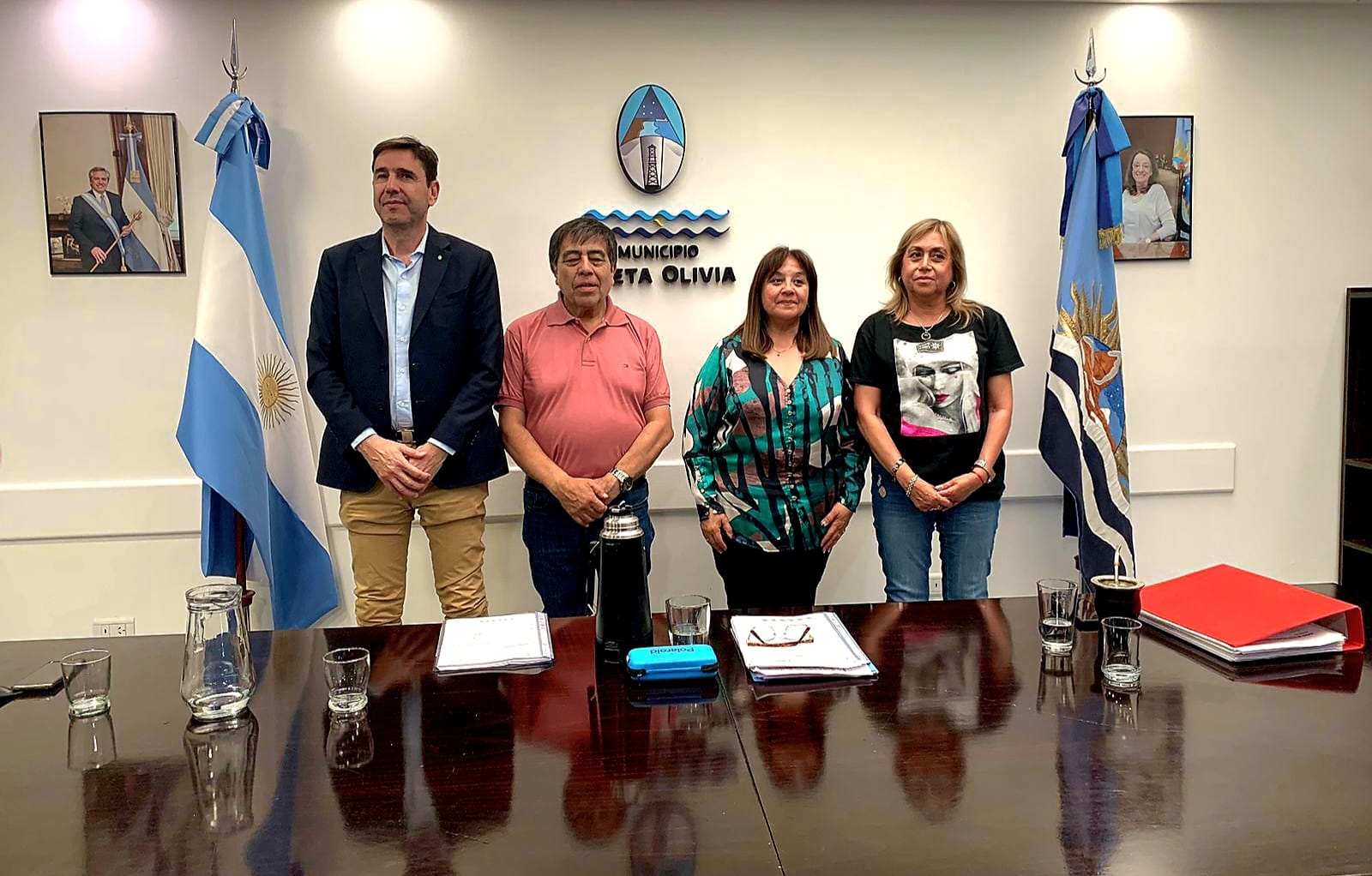 Caleta Olivia: secretarios municipales hicieron un balance gestión