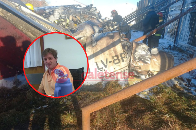 Tragedia: El médico que iba a bordo del avión fue director del Hospital Zonal Caleta Olivia