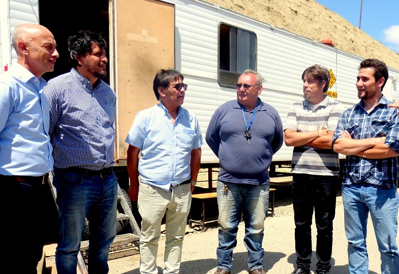 Gómez Bull anunció el reinicio de la obra de la Ruta N°12