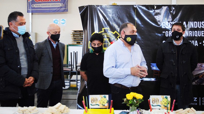 La Escuela Industrial de Caleta Olivia celebró su 60 aniversario