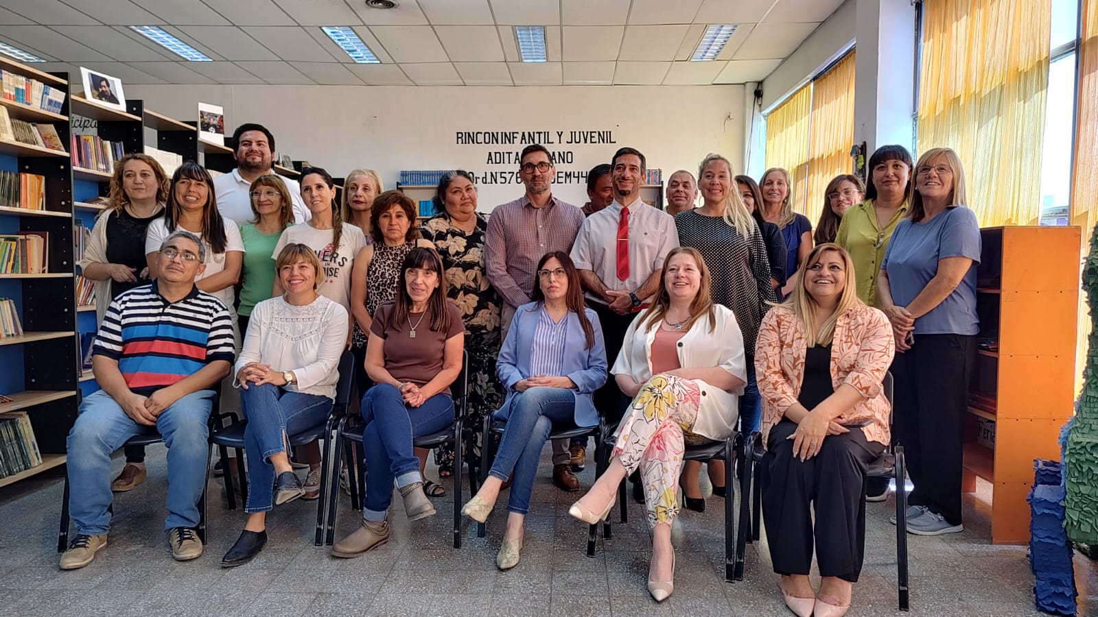 Importante encuentro en la biblioteca Mariano Moreno, se destacó su importancia para la Educación 