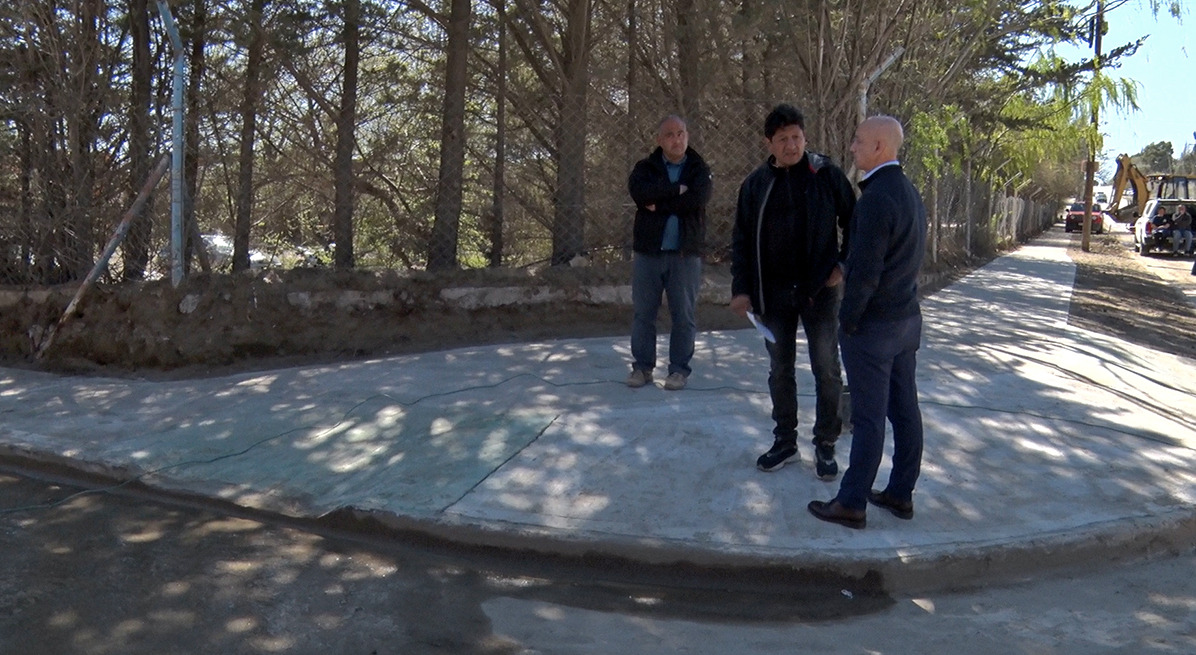 El Municipio habilita un tramo de las calles intervenidas Camilo Asad y Coirón en Zona de Chacras