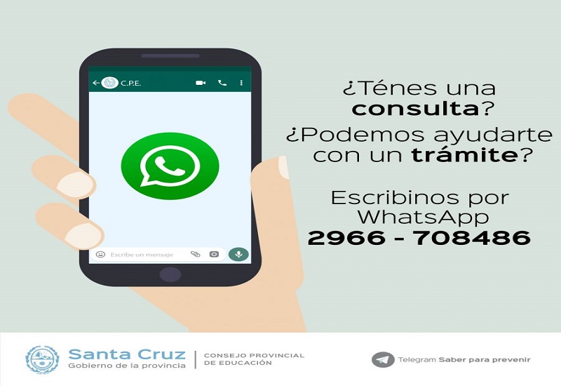 El CPE presento un canal de comunicación para consultas dirigidas a Educación