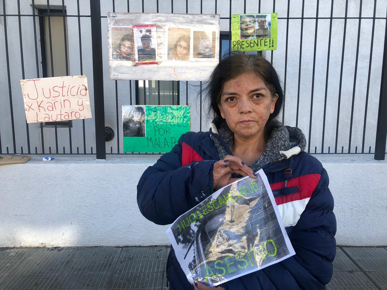 Julia Olivia, madre del joven asesinado en el 17 de Octubre: 