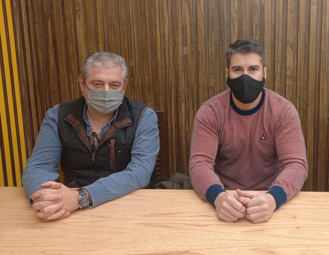 Dirigentes de la UCR visitaron Caleta Olivia y presentaron a Roquel que será candidato en las elecciones 