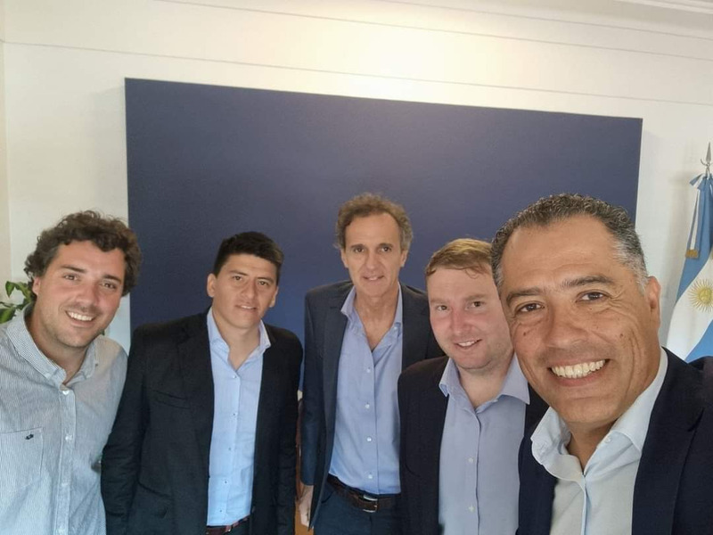 Eugenio Quiroga se reunió con el ministro Gabriel Katopodis