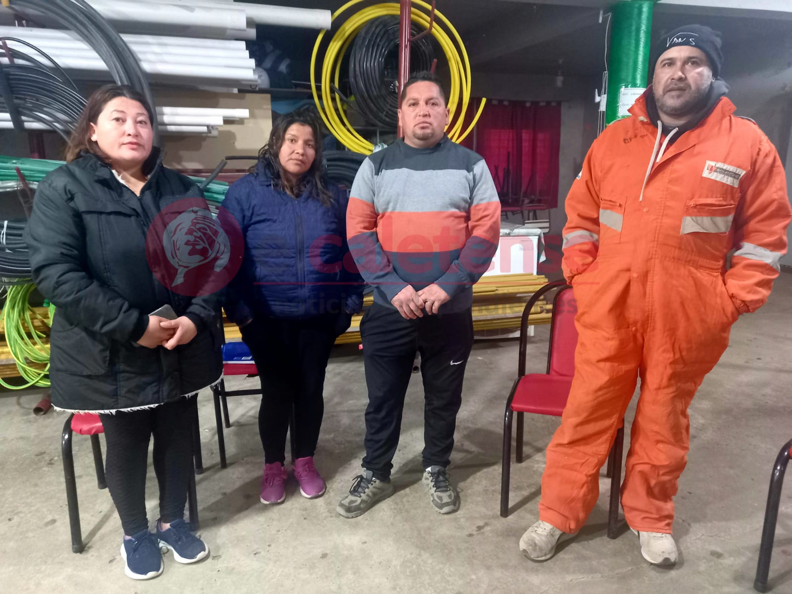 90 familias del barrio Ara San Juan reclaman y piden tener gas en sus hogares