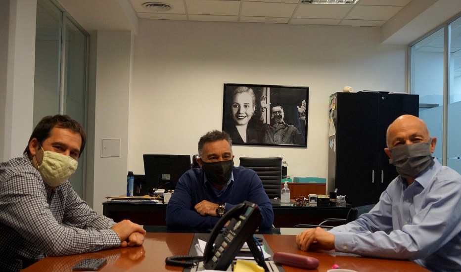 Se reunieron Luque y Cotillo: hay una agenda común de trabajo entre Caleta y Comodoro 