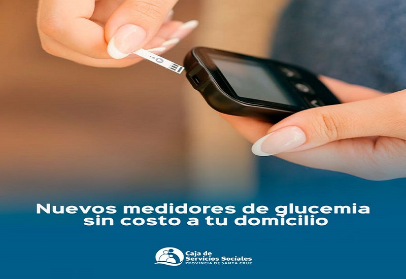 Hay 9.495 afiliados con diabetes: la CSS comenzó a renovar medidores de glucemia sin cargo a domicilio