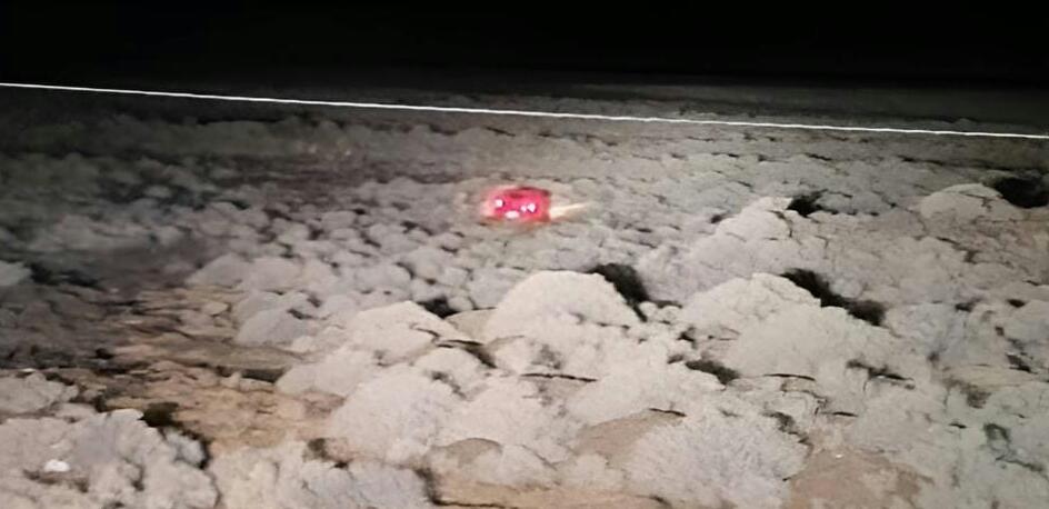 Un conductor se descompuso y despistó con su vehiculo