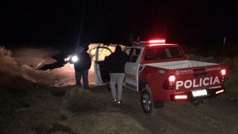 Dos kayakistas rescatados en el río Gallegos
