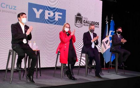 Alicia participó del anuncio de la realización del proyecto 
