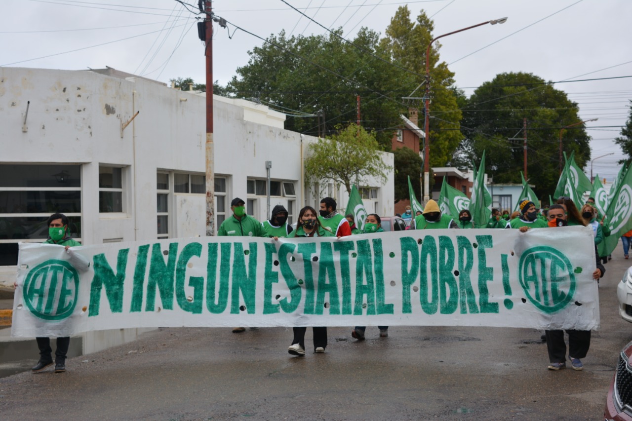Paro y movilización de ATE