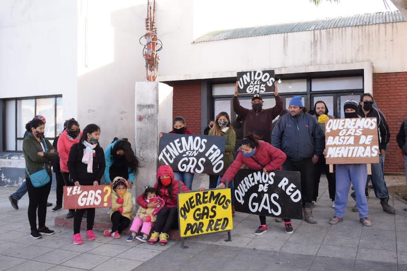 Piden por la red de gas: vecinos del barrio ARA San Juan amenazan con cortar ruta