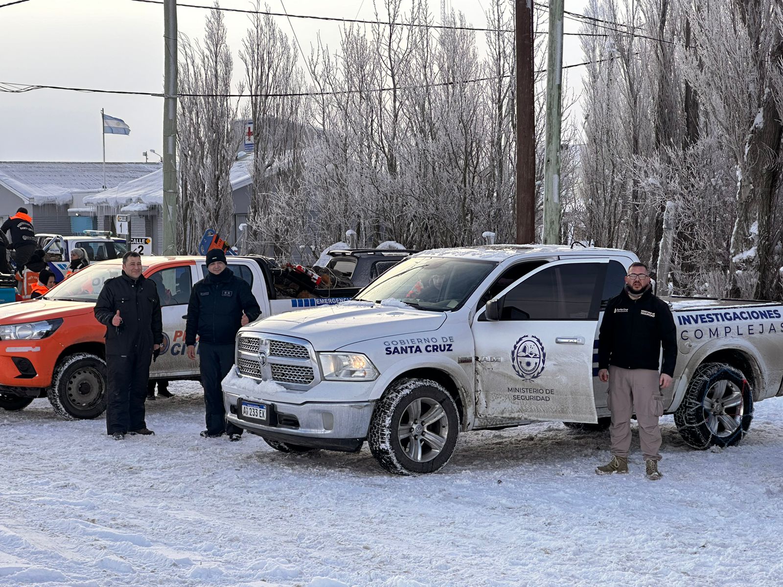 Policías a salvo: gobierno de Santa Cruz concluye rescate en la represa Néstor Kirchner