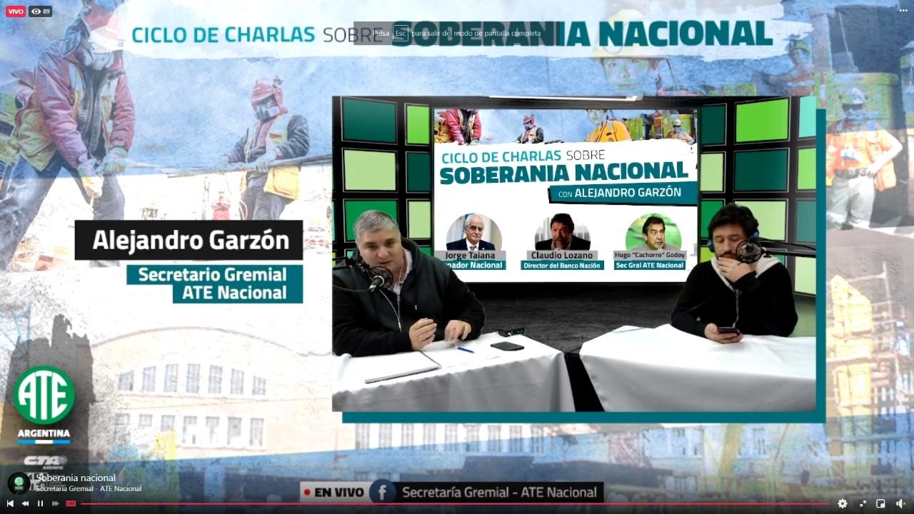 Ate lanzó un ciclo de charlas sobre soberania