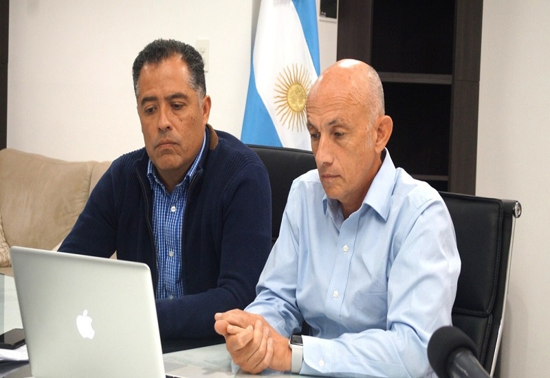 COVID-19: Cotillo y Quiroga participaron de un video conferencia con la Gobernadora e intendentes de la zona norte