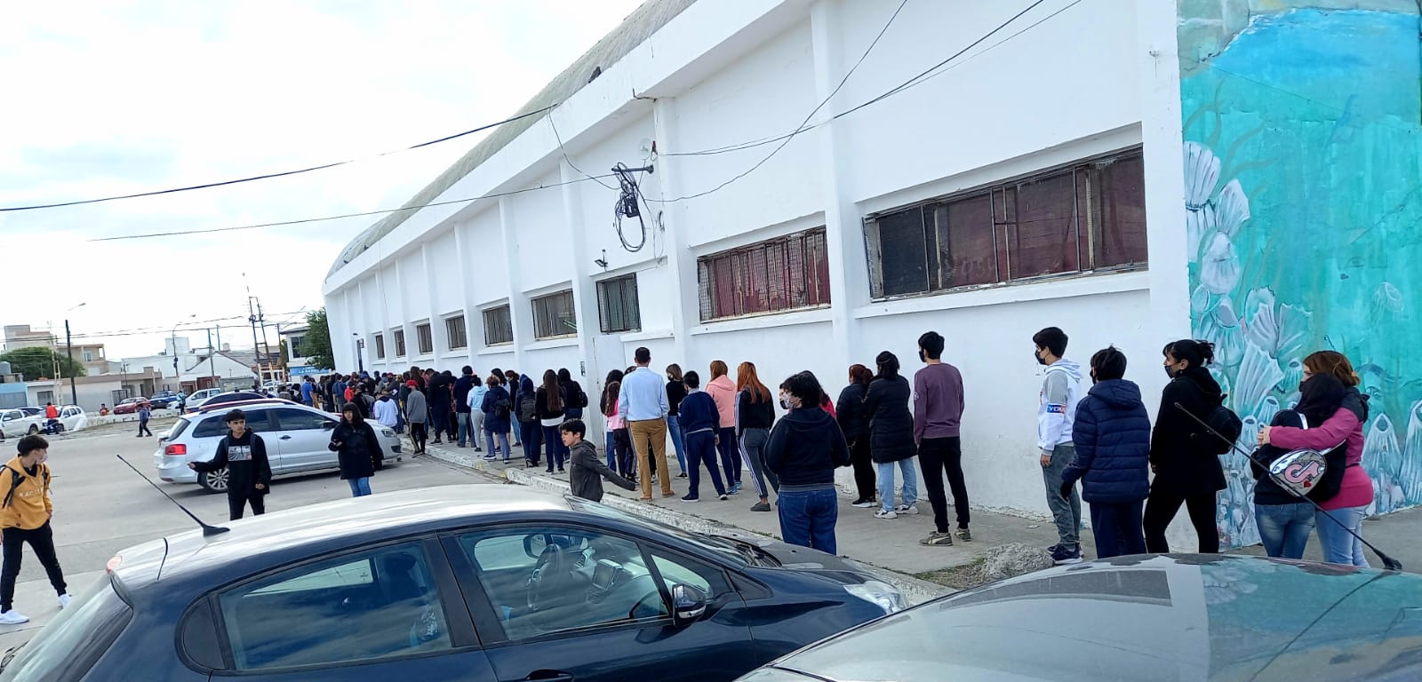 Vecinos protestaron porque se quedaron sin turnos para vacunar a sus hijos