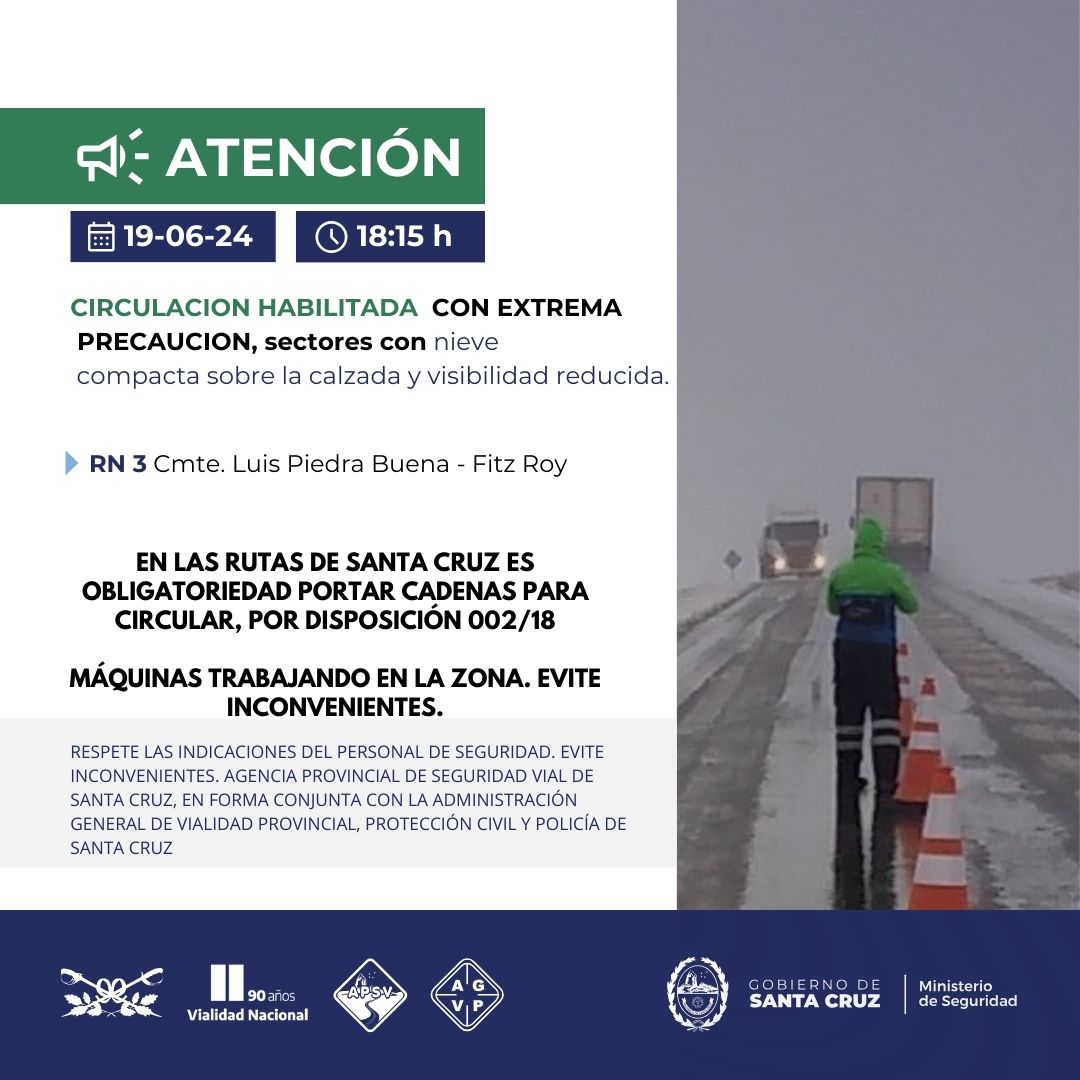 Importante intervención policial en Cañadón Seco: secuestraron una camioneta por alcoholemia positiva de 2,28 