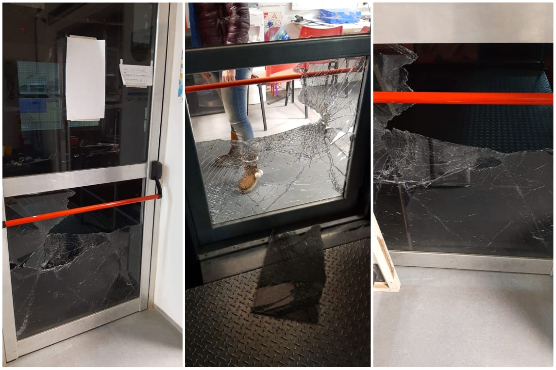 Hace instantes: Delincuentes intentaron robar 700 netbooks que iban a reparar en el Centro Educativo de Reparaciones