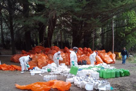 Gestión responsable de envases en Los Antiguos