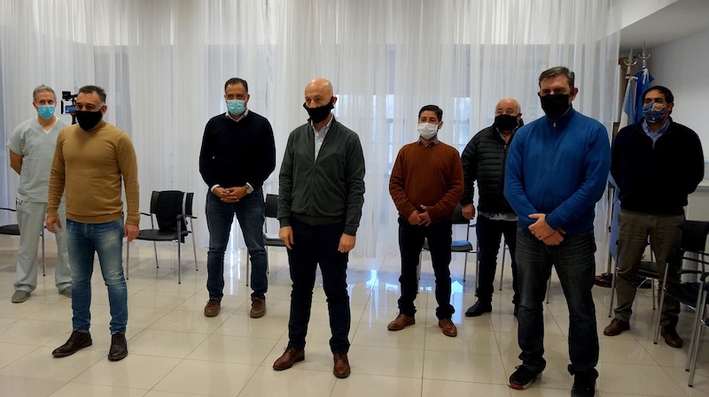 Santa Cruz y Chubut avanzan en un protocolo sanitario interprovincial 