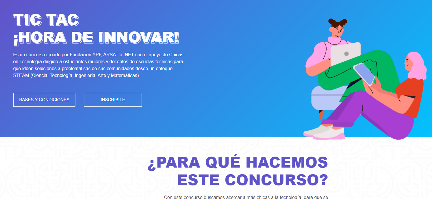 Fundación YPF lanza concurso para innovadoras y protagonistas de la tecnologia 