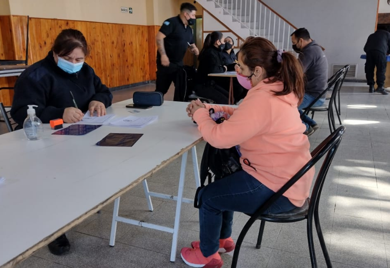 Casi 200 personas realizaron el certificado de no emisión de voto