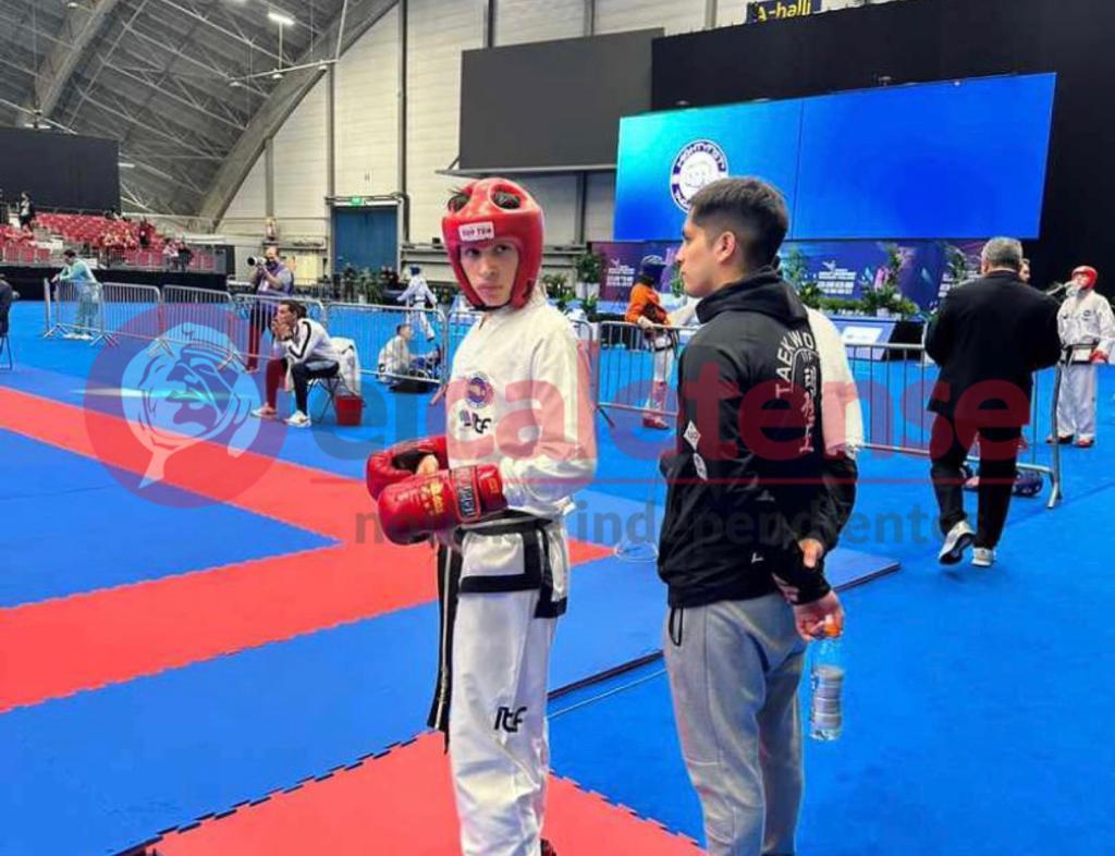 Marco Rizzo el joven de Caleta Olivia, es el nuevo campeón del mundo de taekwondo en Finlandia 2023