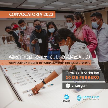 Oportunidad de formación destinada a jóvenes a santacruceños