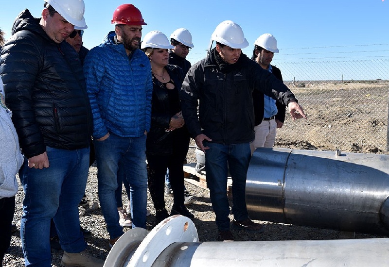 El intendente Prades anticipò que la planta de ósmosis inversa estará lista en diciembre