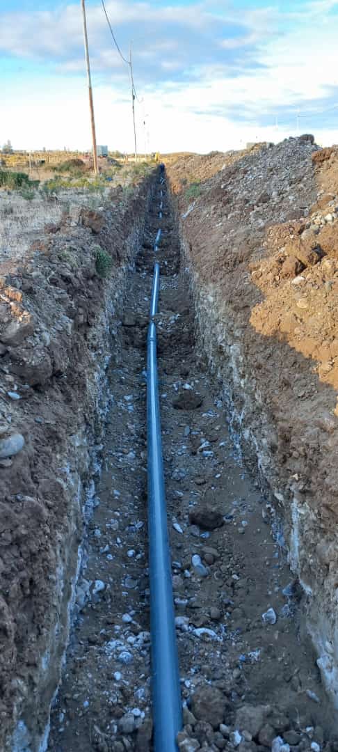 Inicia la obra de red de agua que beneficiará 50 familias de Zona de Chacras 