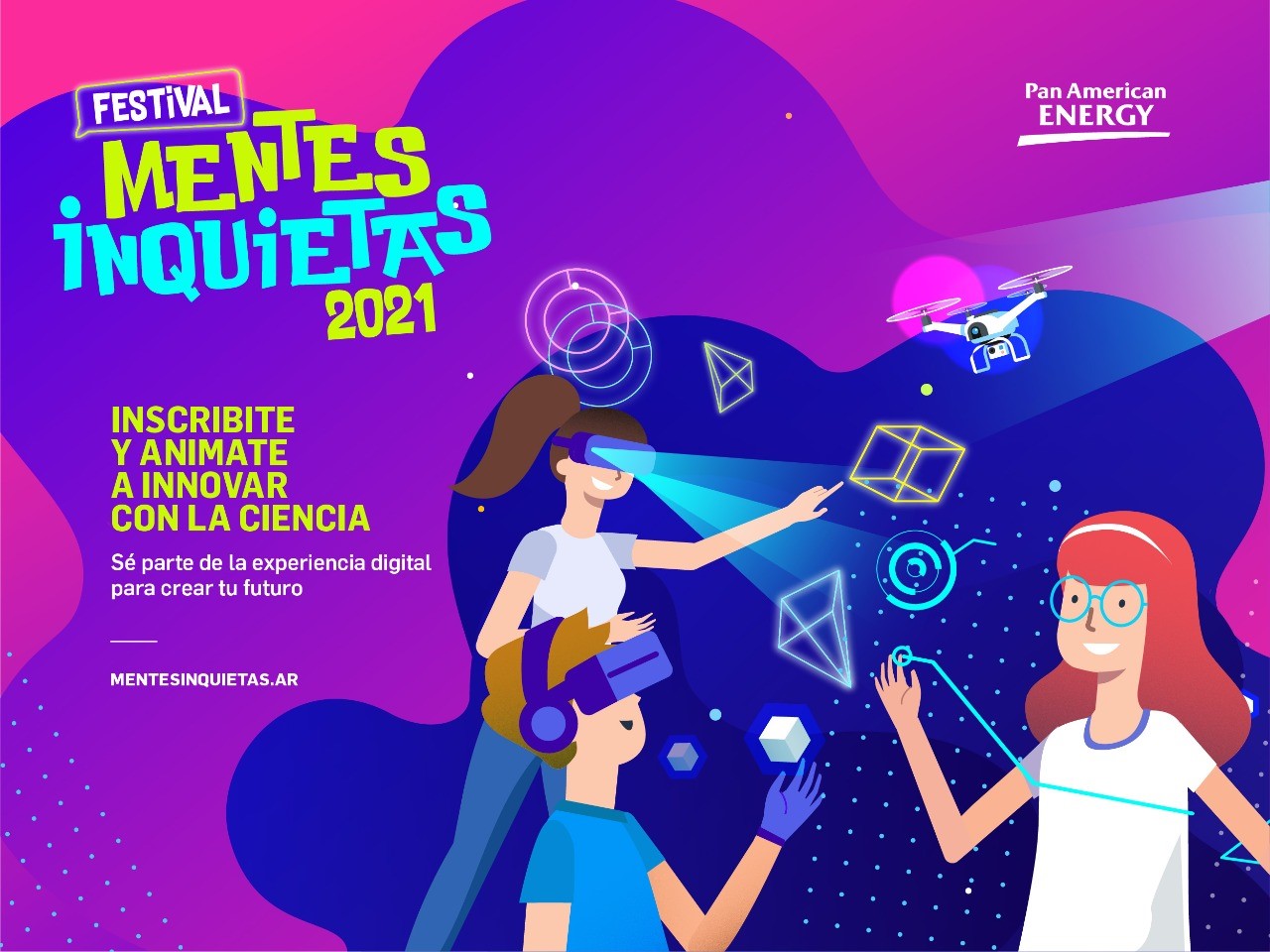 PAE lanza “Mentes Inquietas” un festival de ciencias para los jóvenes