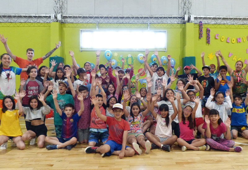 Masivo inicio de las Colonias de Vacaciones 