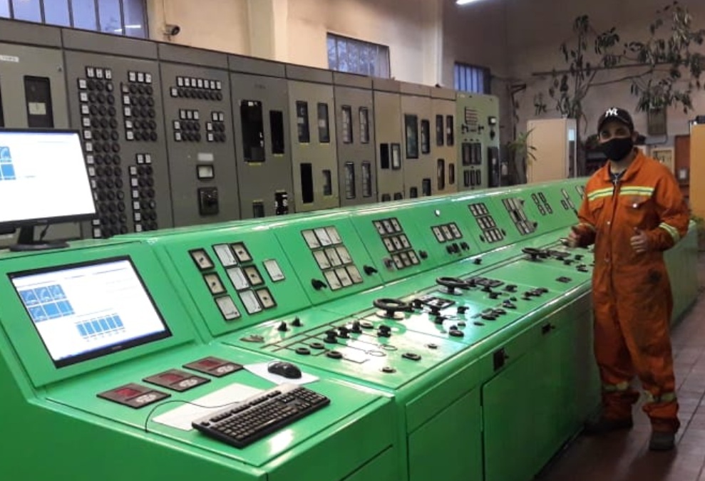 Desde ayer, la megausina del turbio está entregando energía al interconectado
