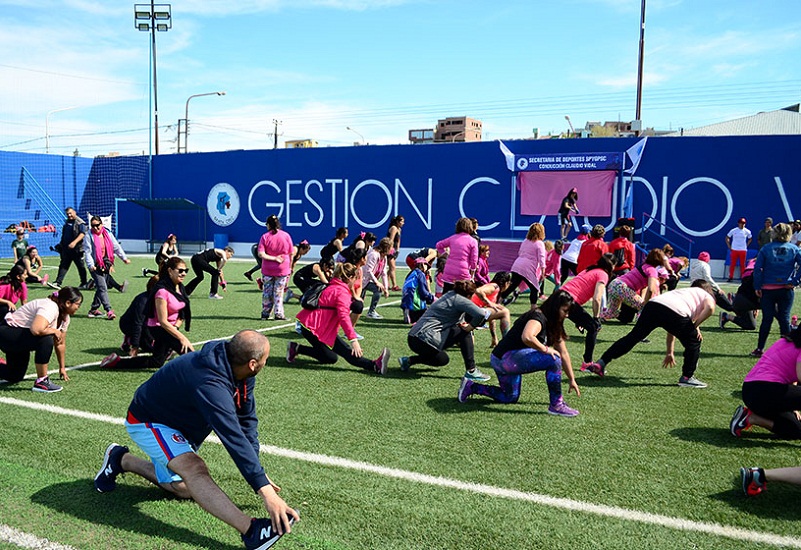 Excelente convocatoria para la “Caminata Saludable por la Vida”