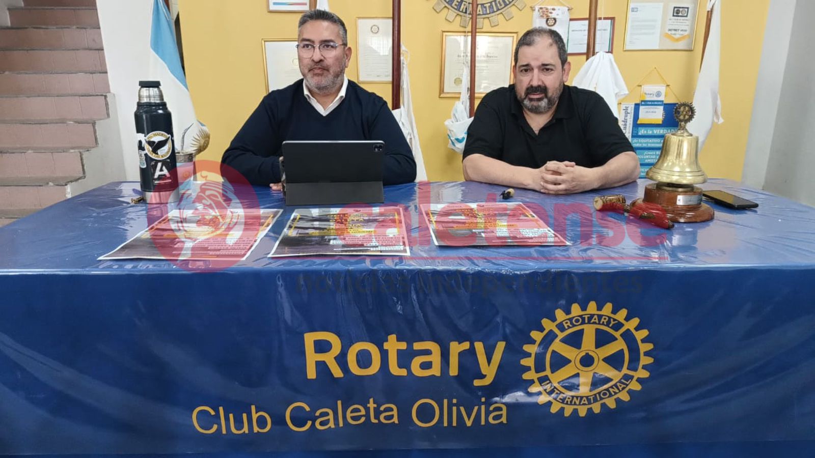 Colecta del Rotary Club para ayudar a damnificados de Bahía Blanca