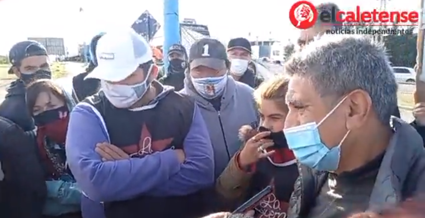 [Video] Corte de Ruta: el gerente de Distrigas se hizo presente. Hubo conflictos con otros vecinos