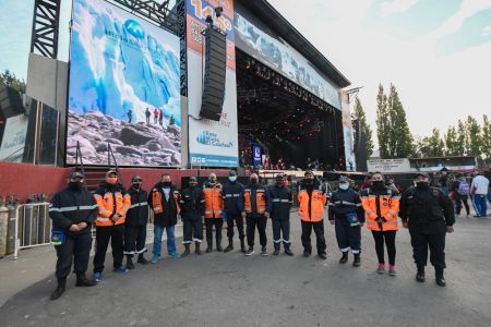 Fiesta Nacional del Lago: Protección Civil, Policía y Bomberos Voluntarios realizan operativos de seguridad y prevención