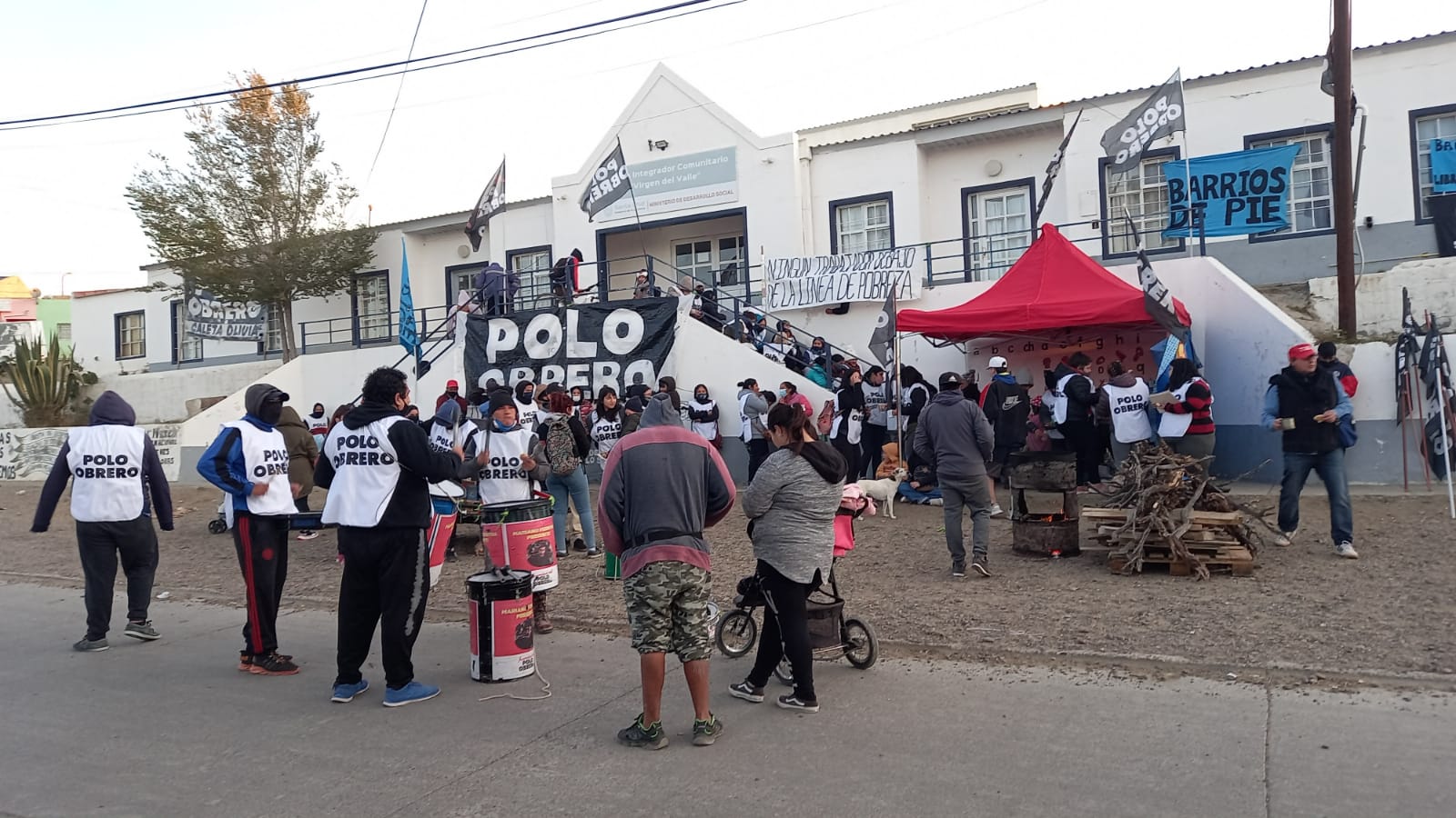 Acampe en Desarrollo Social: 