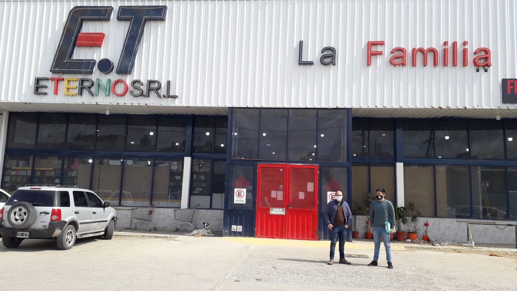 Trabajo inspeccionó un súper chino y hará lo propio con el parque eólico de Cañadón Seco