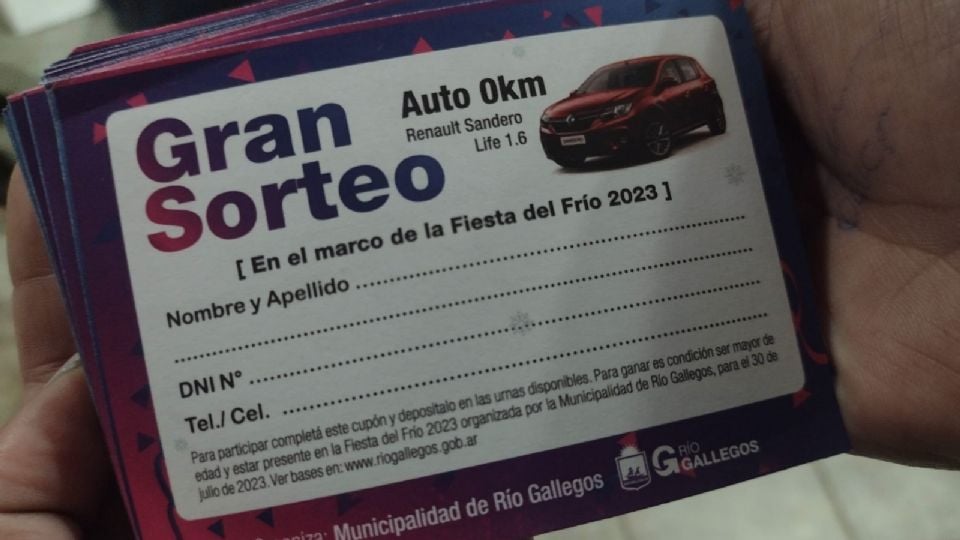 Río Gallegos: El Intendente Pablo Grasso sorteará un auto 0 km 
