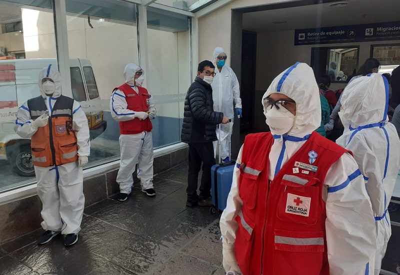 Llegaron a Rio Gallegos los varados y derivados que estaban en Buenos Aires en medio de un amplio operativo 