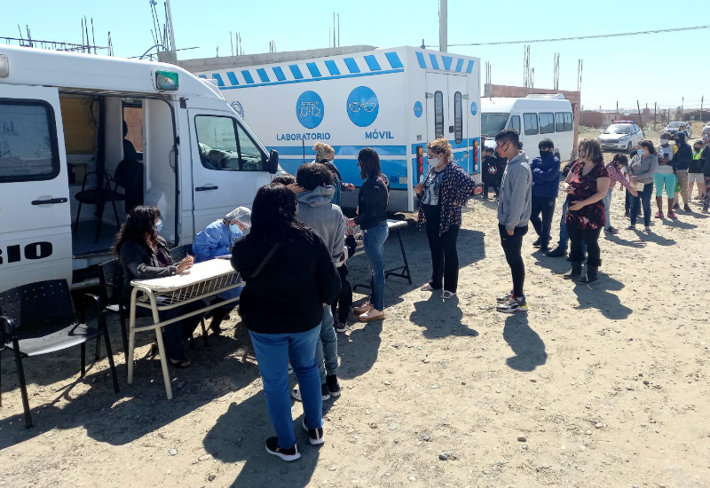 Se concretó operativo de vacunación en el barrio Hípico 