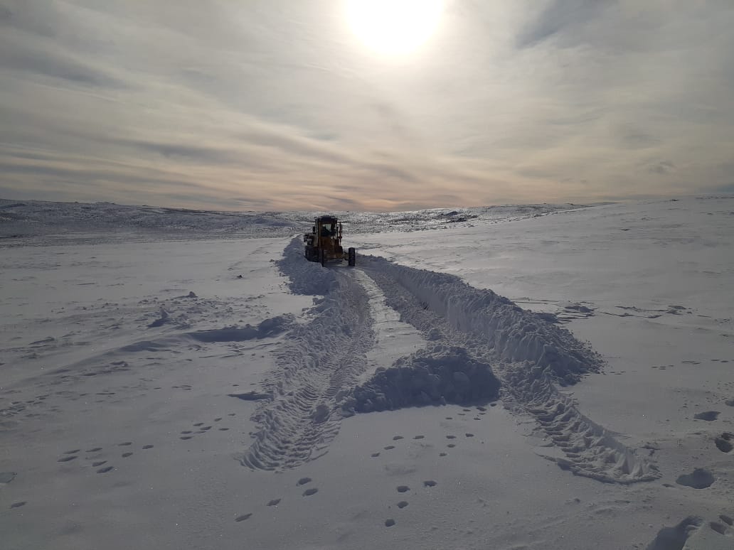 Al sur de Las Heras Vialidad rescato a un matrimonio de 80 años en la estancia Piedra Grande