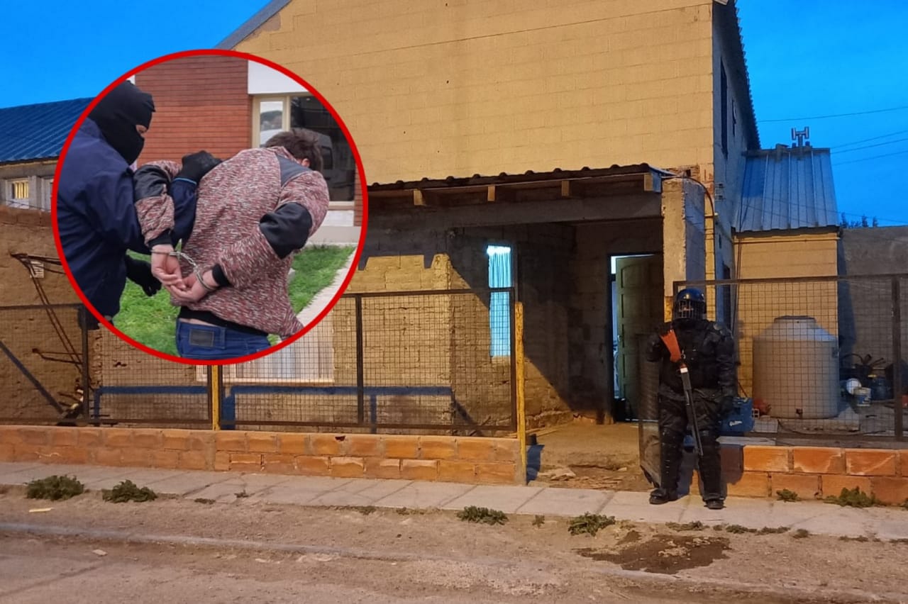 4 nuevos allanamientos positivos por hechos de robo calificado en Caleta Olivia