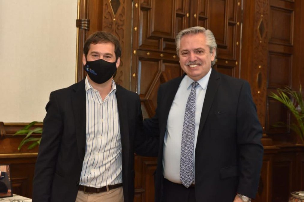 Alberto Fernández visitará Caleta Olivia, Luque lo acompañará