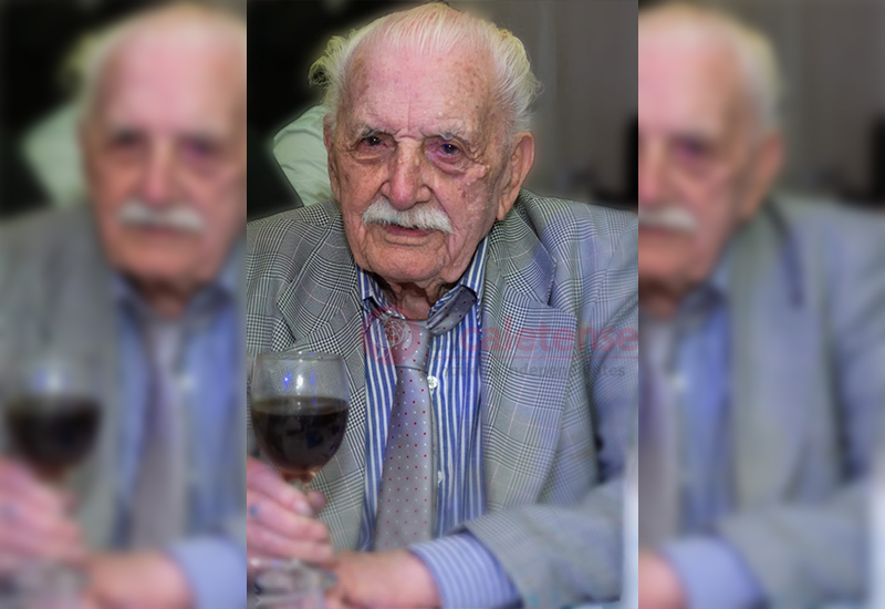 El caletense centenario: Enrique García celebra sus 100 años rodeado de familia y amigos
